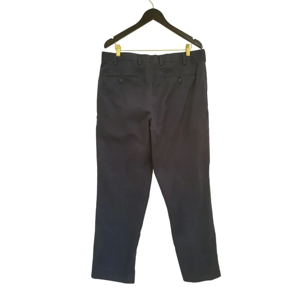 Hart Schaffner Marx Men's Navy Blue Suit Pants Sz 36x32